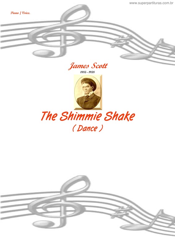 Partitura da música Shimmie Shake