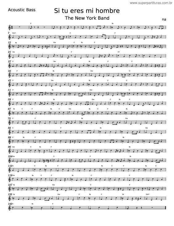Partitura da música Si Tu Eres Mi Hombre – Angela Carrasco v.3