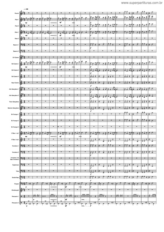 Partitura da música Sinfonía Para El Viento v.2