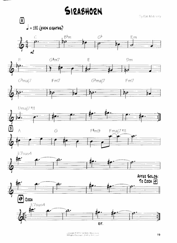 Partitura da música Sirabhorn