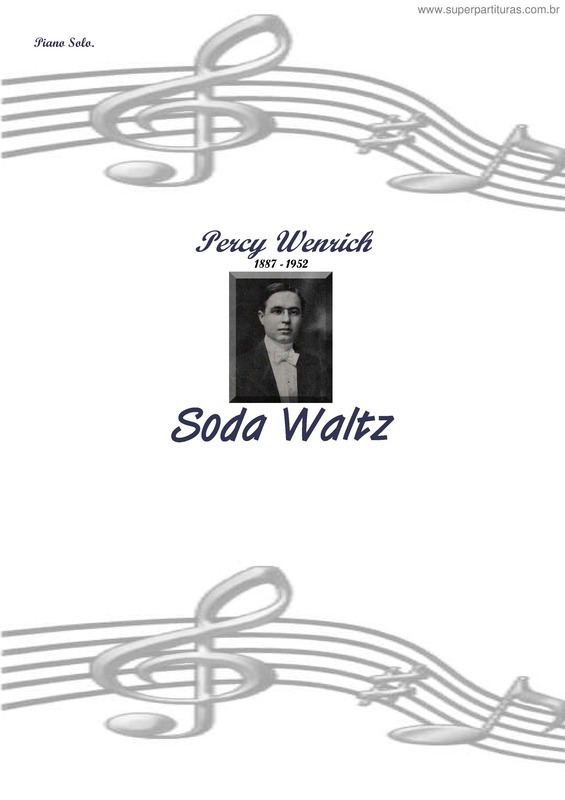 Partitura da música Soda Waltz