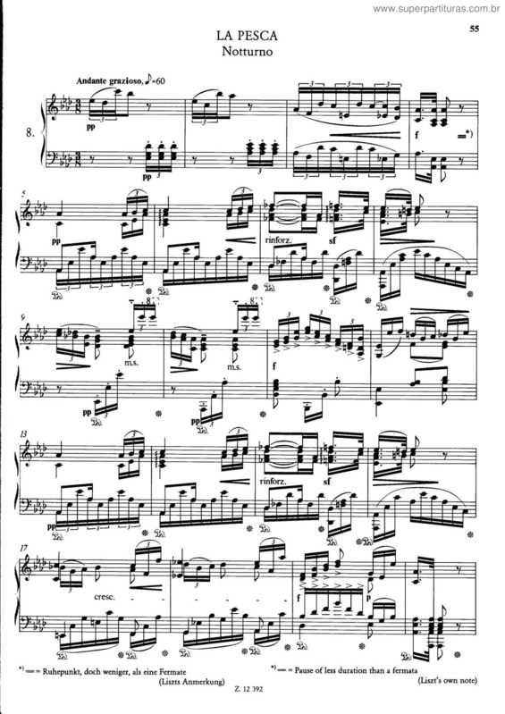 Partitura da música Soirées musicales v.9