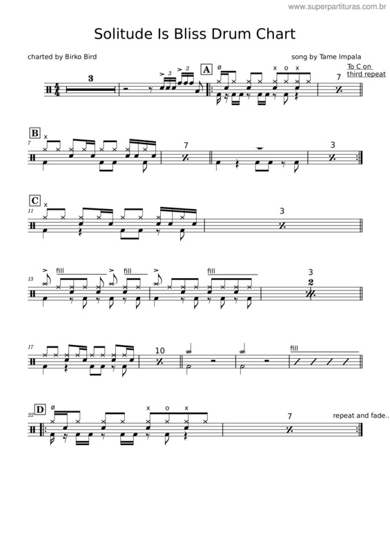 Partitura da música Solitude Is Bliss