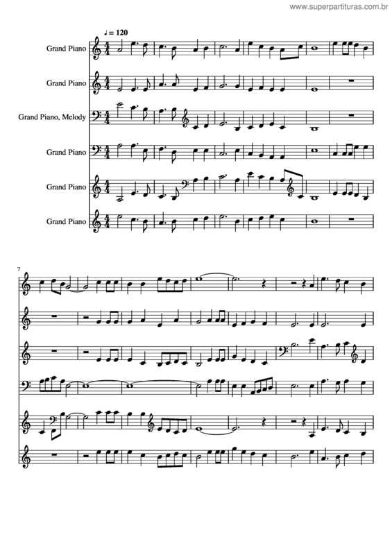 Partitura da música Solitude New