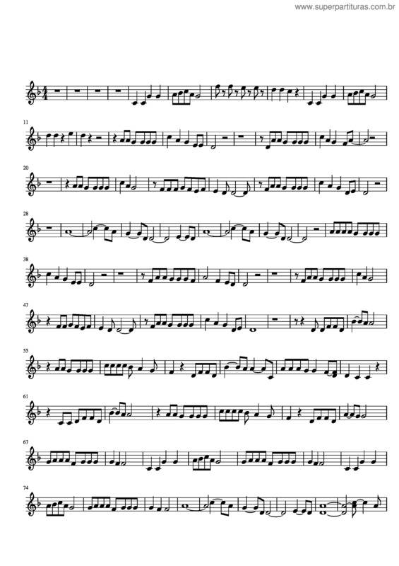 Partitura da música Somebody I Used To Know – Lead Voice – Goyte
