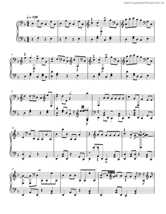 Partitura da música Somebody That I Used To Know – Gotye Somebody That I Used To Know – Gotye