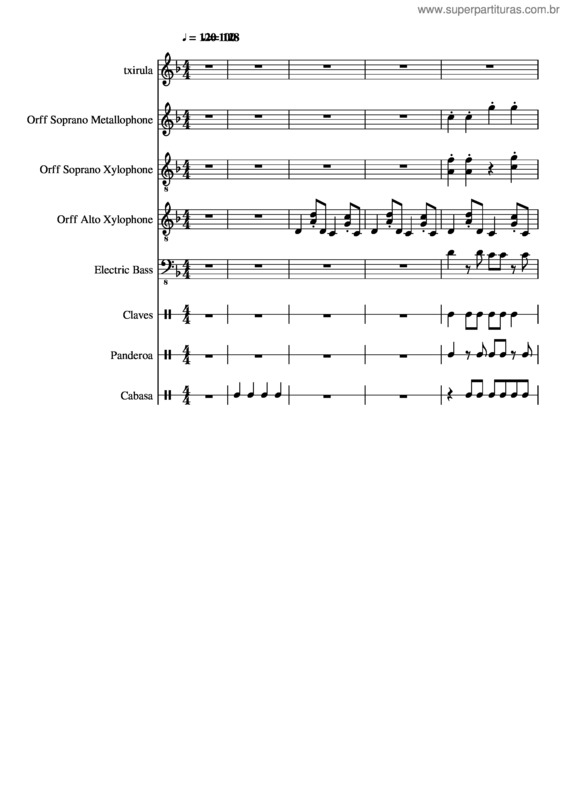 Partitura da música Somebody That I Used To Know v.27