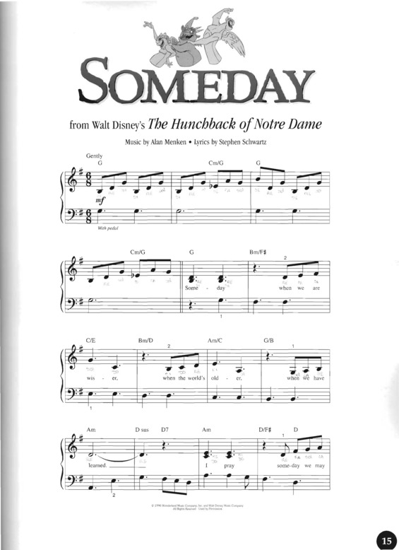 Partitura da música Someday v.8