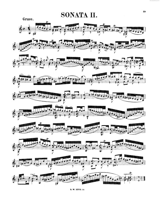 Partitura da música Sonata No. 2 v.2