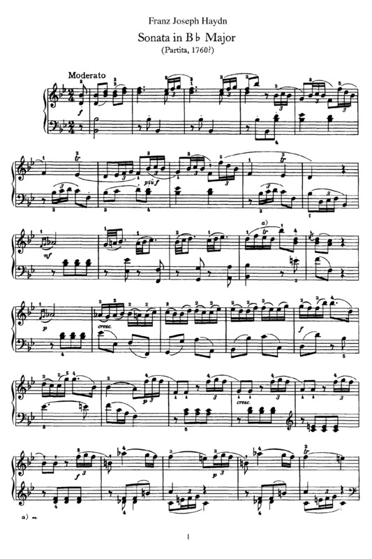 Partitura da música Sonata No. 2