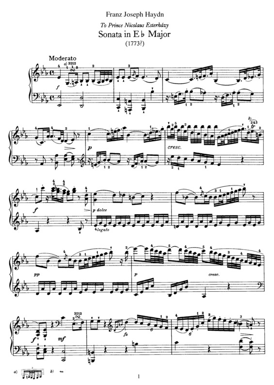 Partitura da música Sonata No. 25