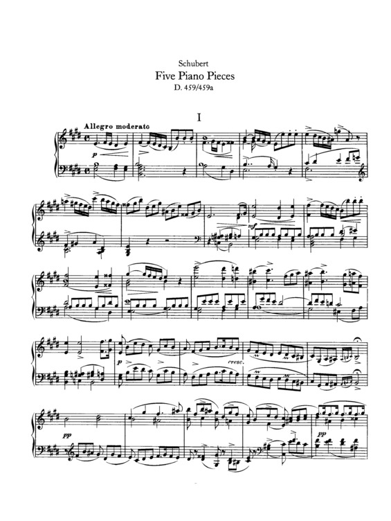 Partitura da música Sonata No. 3 in E