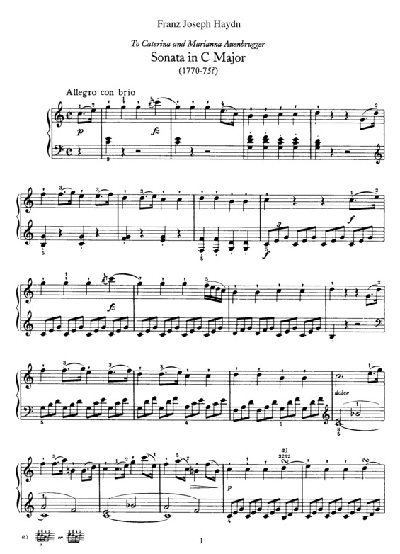Partitura da música Sonata No. 35 v.2