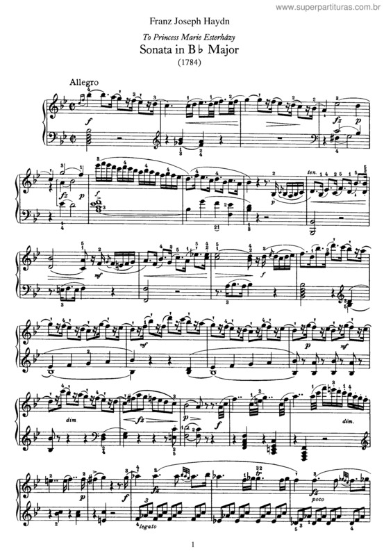 Partitura da música Sonata No. 55