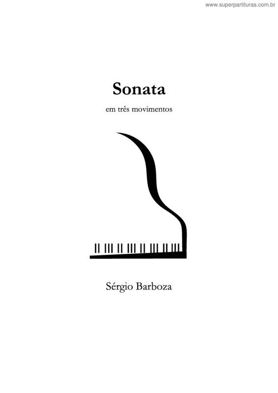 Partitura da música Sonata v.6