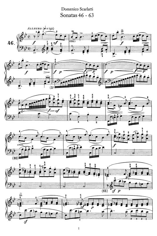 Partitura da música Sonatas 45-63