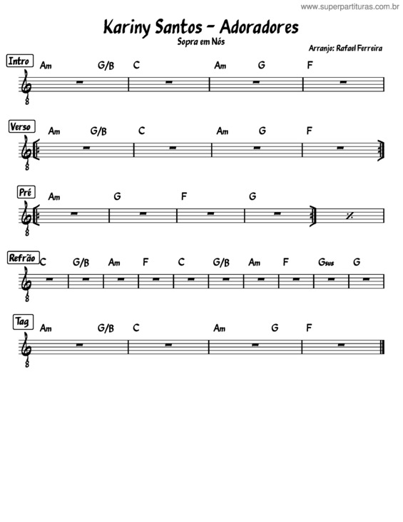 Partitura da música Sopra Em Nos 02 Sopra Em Nós