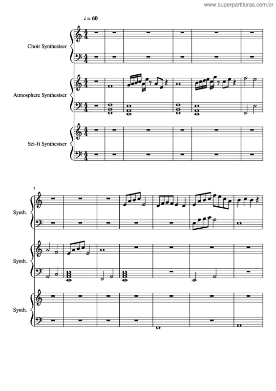 Partitura da música Sorry v.10