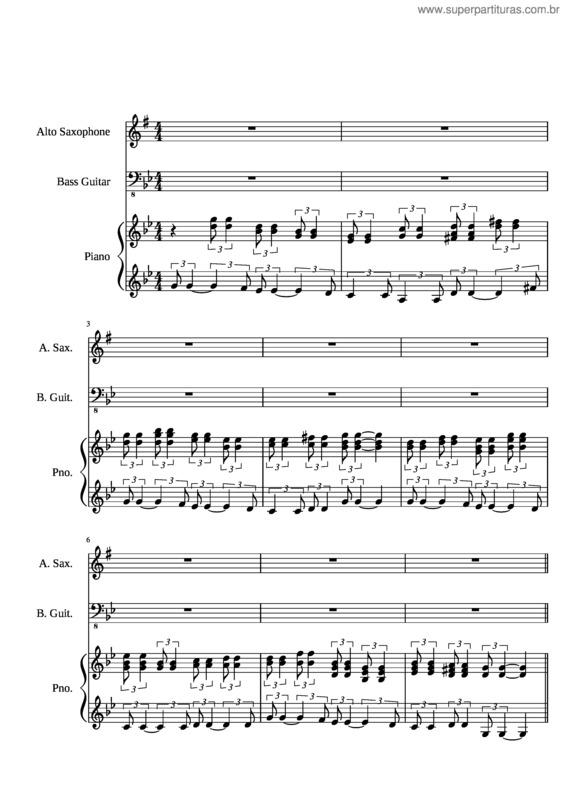 Partitura da música Sorry v.5