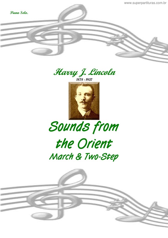 Partitura da música Sounds from the Orient