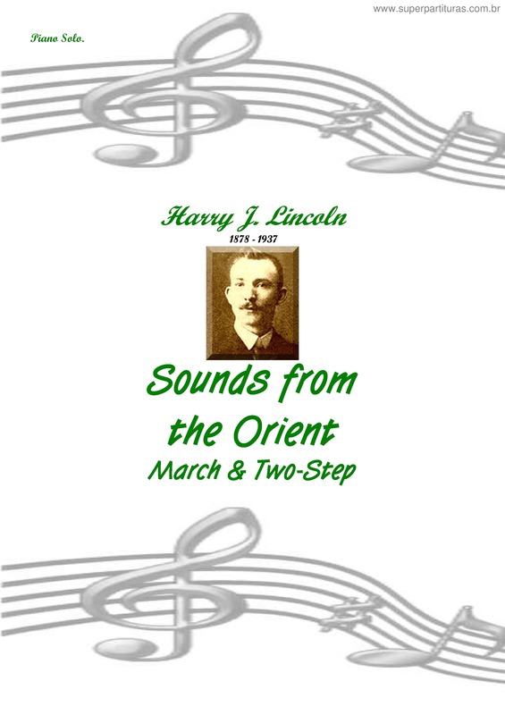 Partitura da música Sounds from the Orient
