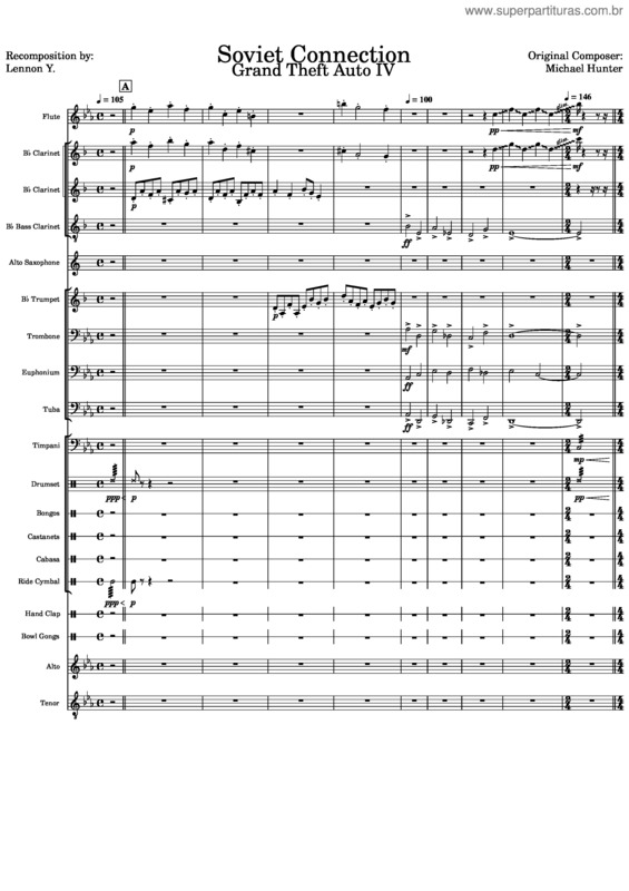 Partitura da música Soviet Connection