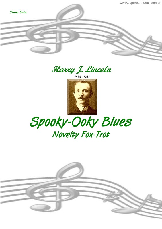 Partitura da música Spooky-Ooky Blues