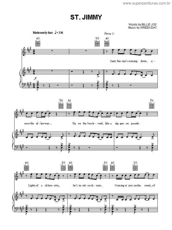 Partitura da música Spring Time v.2