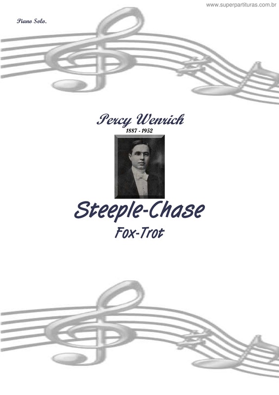 Partitura da música Steeple-Chase