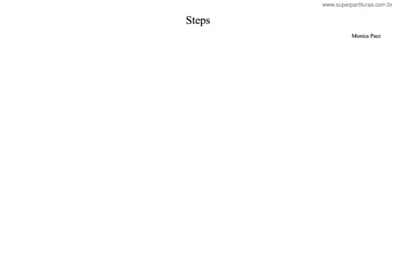 Partitura da música Steps v.2