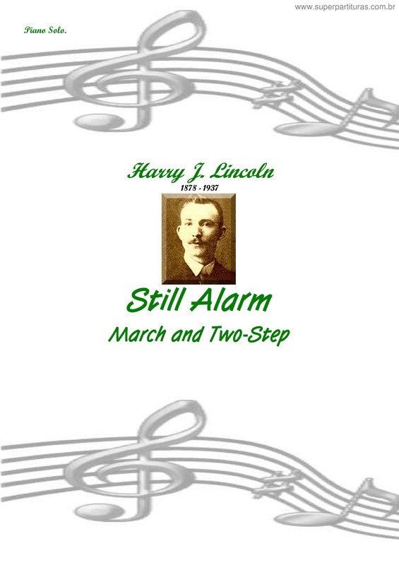 Partitura da música Still Alarm