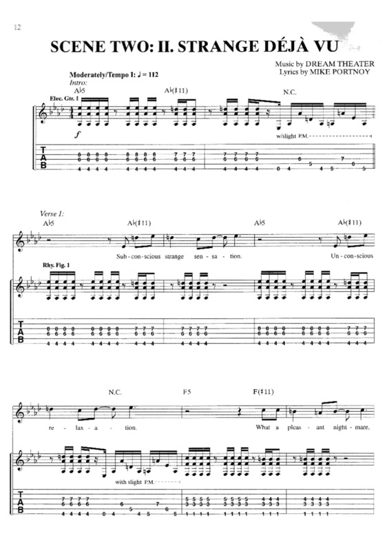 Super Partituras - Endless Sacrifice (Dream Theater), com cifra
