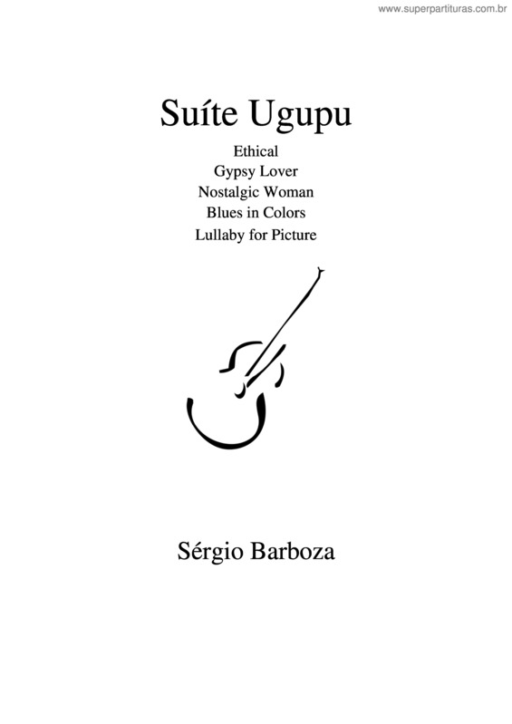 Partitura da música Suite Ugupu