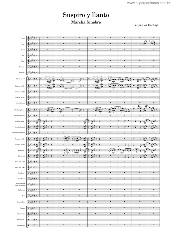 Partitura da música Suspiro Y Llanto v.2