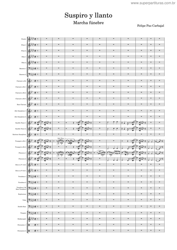 Partitura da música Suspiro Y Llanto