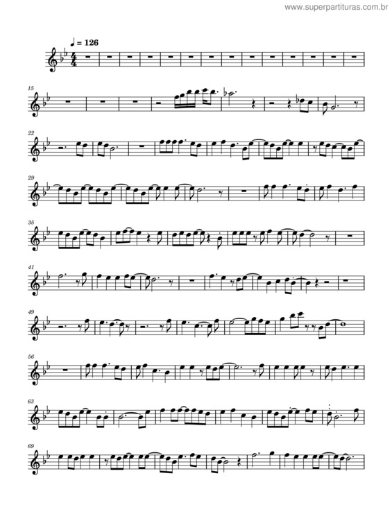 Partitura da música Sweet Child O` Mine  – Guns N` Roses Sweet Child O` Mine v.3