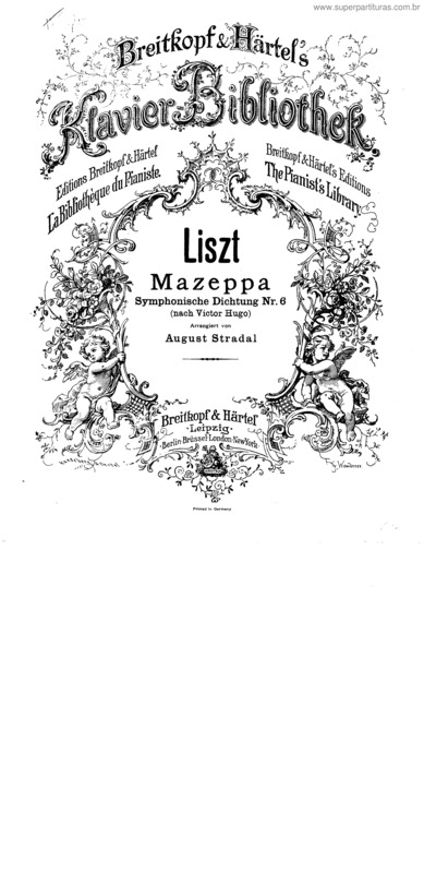 Partitura da música Symphonic Poem No. 6 `Mazeppa` v.2