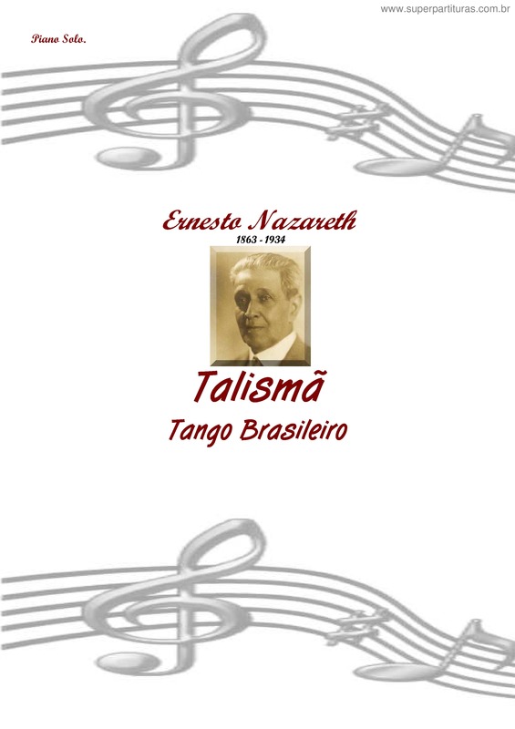 Partitura da música Talisma v.2