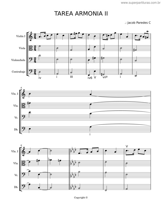 Partitura da música Tarea Armonia Ii C.Xml
