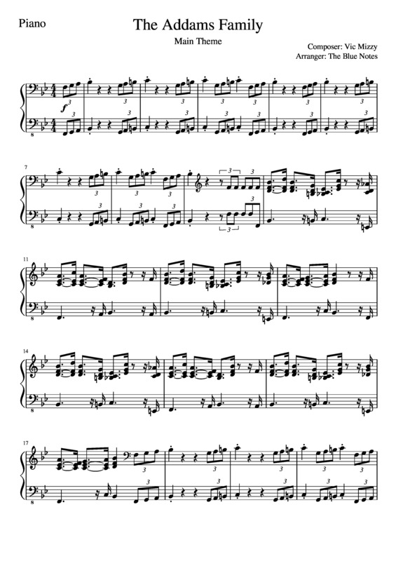 Partitura da música Tema v.3