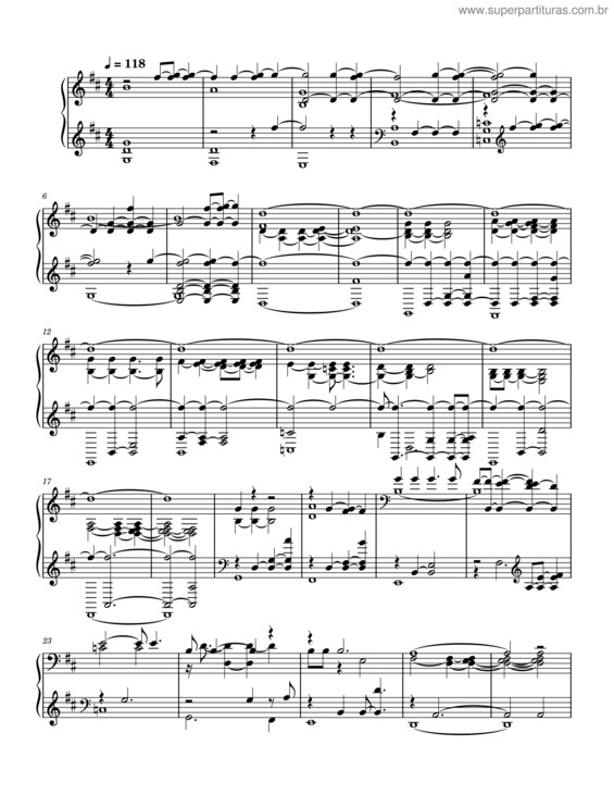 Partitura da música Tentang Aku, Kau, Dan Dia