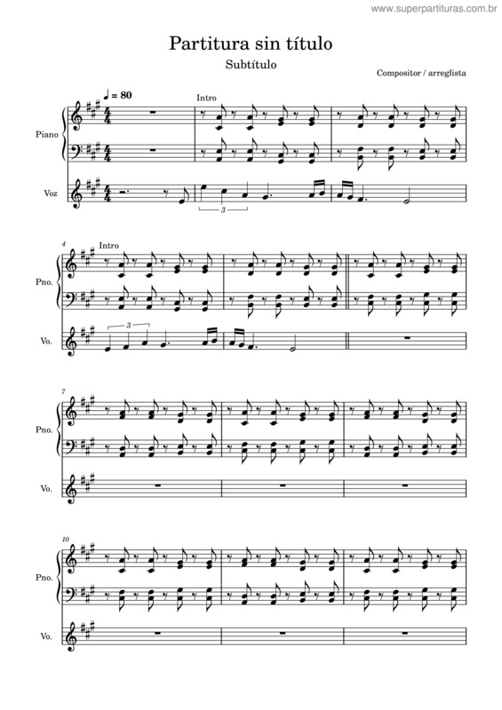Partitura da música Teoria Tarea v.2