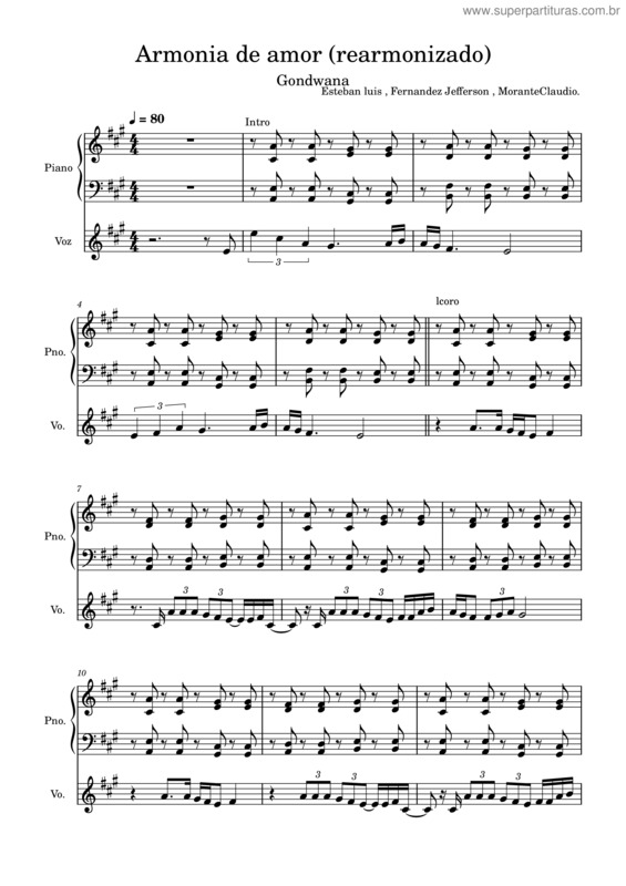 Partitura da música Teoria Tarea v.3