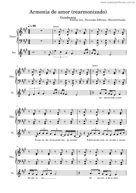 Partitura da música Teoria Tarea v.4