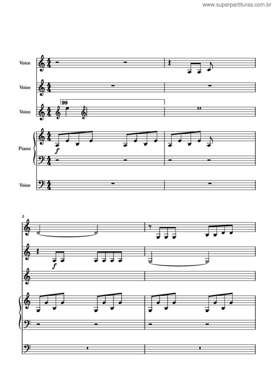 Partitura da música The – The Beatles El Sonido Del Silencio