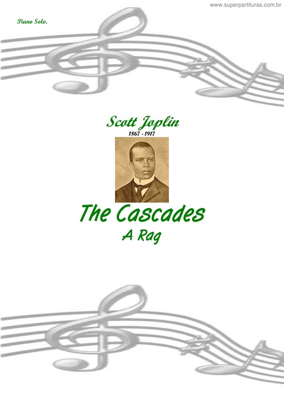 Partitura da música The Cascades