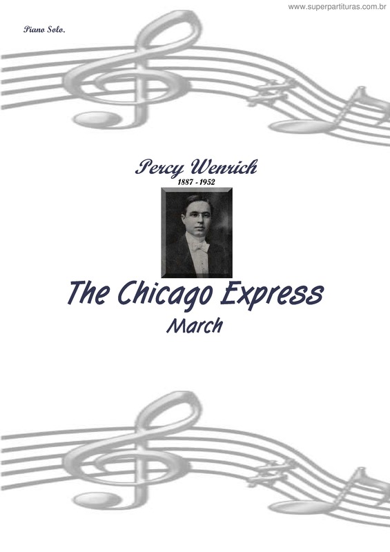 Partitura da música The Chicago Express