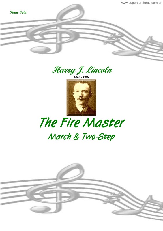 Partitura da música The Fire Master