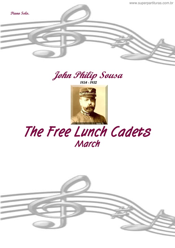 Partitura da música The Free Lunch Cadets