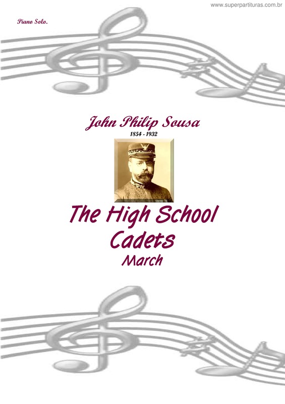 Partitura da música The High School Cadets v.2